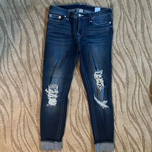 True Religion Distressed Skinny Jeans